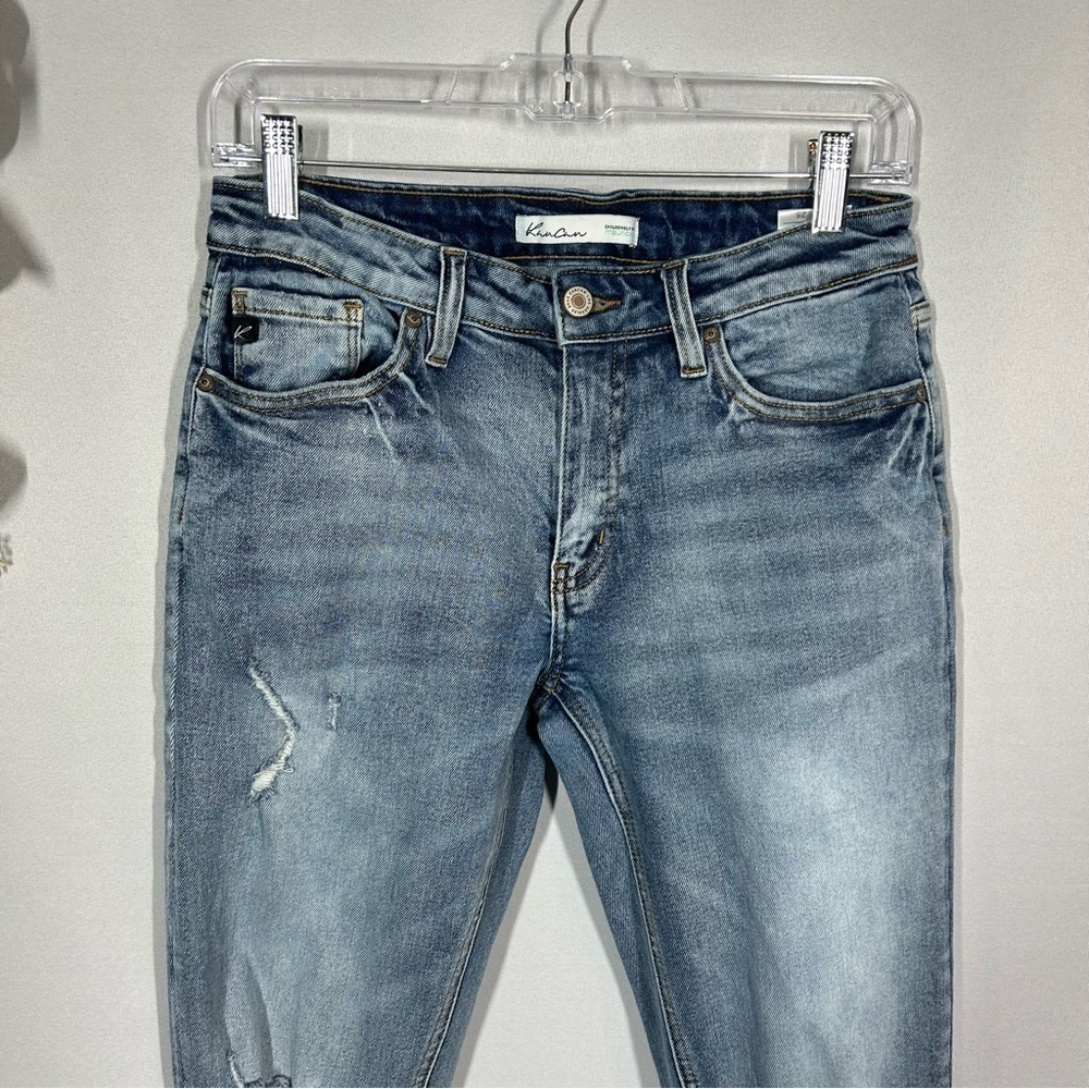 KanCan | Vintage High Rise Medium Tint Boyfriend Jean Women’s Size 25 - Picture 3 of 15